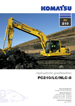 Escavatori cingolati Komatsu PC210NLC-8