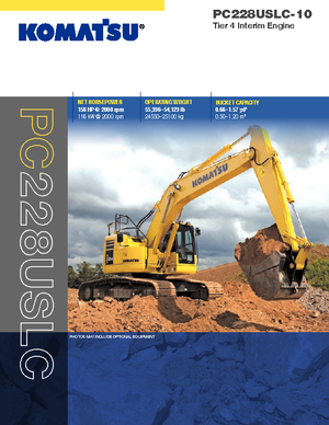 Escavatori cingolati Komatsu PC228ULC-10