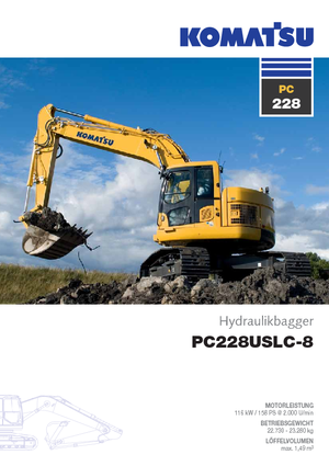 Escavatori cingolati Komatsu PC228US-LC-8