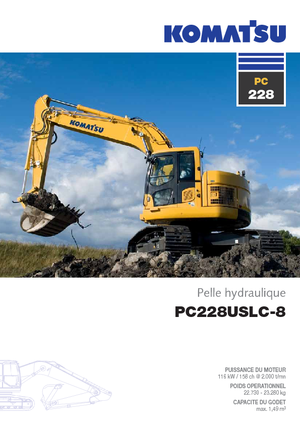 Escavatori cingolati Komatsu PC228US-LC-8