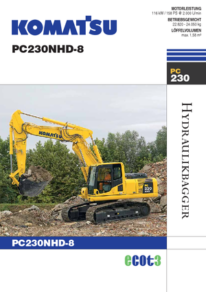 Escavatori cingolati Komatsu PC230NHD-8