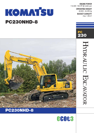 Escavatori cingolati Komatsu PC230NHD-8