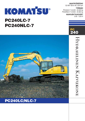 Escavatori cingolati Komatsu PC240NLC-7