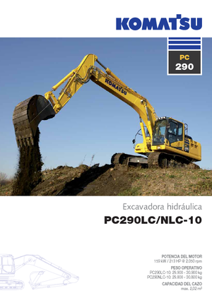 Escavatori cingolati Komatsu PC290LC-10