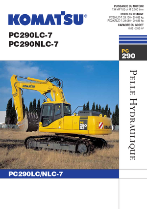 Escavatori cingolati Komatsu PC290LC-7