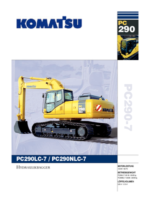 Escavatori cingolati Komatsu PC290LC-7