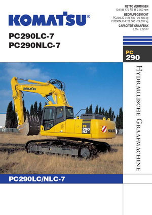 Escavatori cingolati Komatsu PC290LC-7