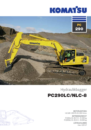 Escavatori cingolati Komatsu PC290LC-8