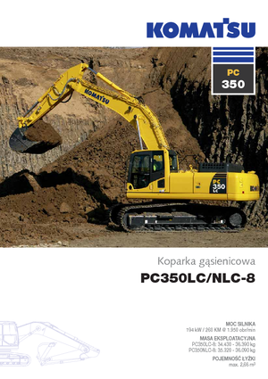 Escavatori cingolati Komatsu PC350NLC-8