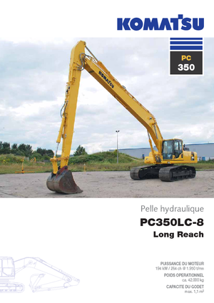 Escavatori cingolati Komatsu PC350NLC-8