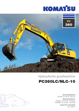 Escavatori cingolati Komatsu PC360LC-10