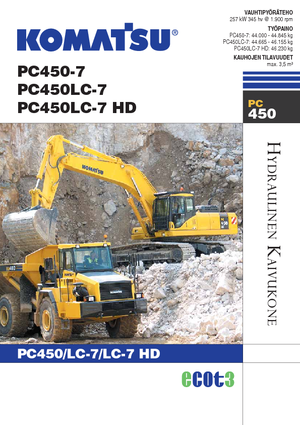 Escavatori cingolati Komatsu PC450LC-7