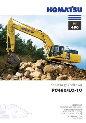 Escavatori cingolati Komatsu PC490LC-10
