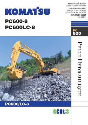 Escavatori cingolati Komatsu PC600-8