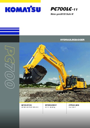 Escavatori cingolati Komatsu PC700LC-11E0