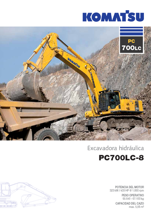Escavatori cingolati Komatsu PC700LC-8