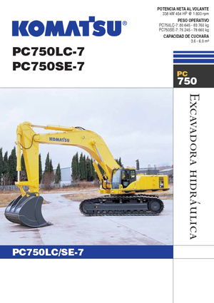 Escavatori cingolati Komatsu PC750LC-7