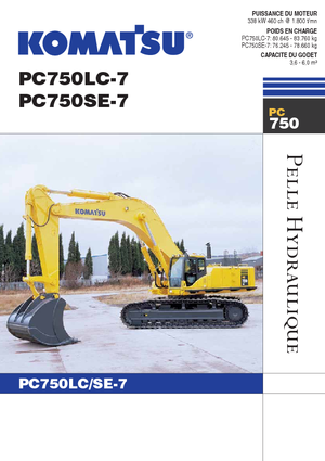 Escavatori cingolati Komatsu PC750LC-7