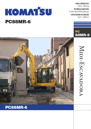 Escavatori cingolati Komatsu PC88MR-6