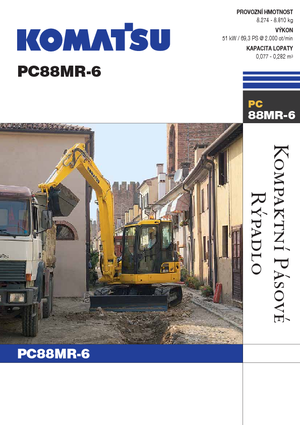 Escavatori cingolati Komatsu PC88MR-6