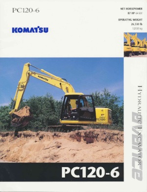 Escavatori cingolati Komatsu PC120-6