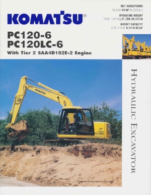Escavatori cingolati Komatsu PC120-6