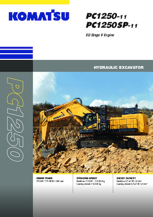 Escavatori cingolati Komatsu PC1250-11E0