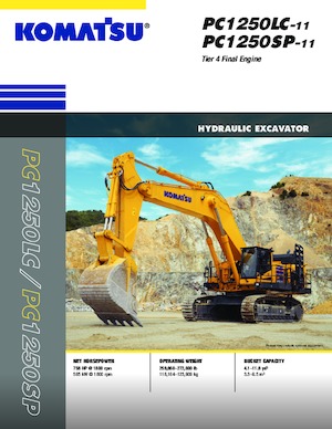 Escavatori cingolati Komatsu PC1250SP-11