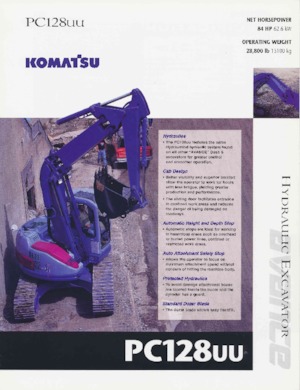 Escavatori cingolati Komatsu PC128UU