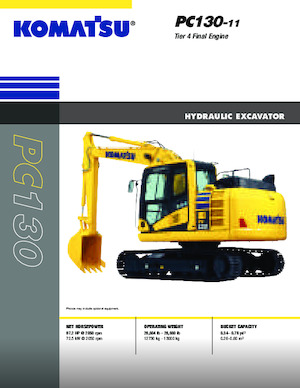 Escavatori cingolati Komatsu PC130-11