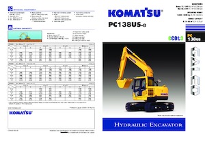 Escavatori cingolati Komatsu PC138US-8
