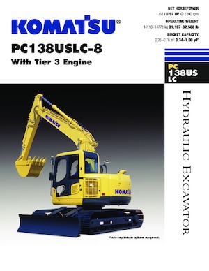 Escavatori cingolati Komatsu PC138USLC-8