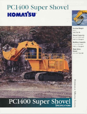 Escavatori cingolati Komatsu PC8000