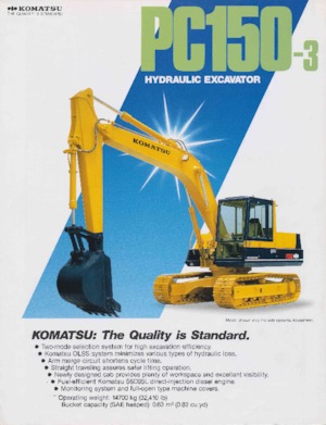 Escavatori cingolati Komatsu PC150-3