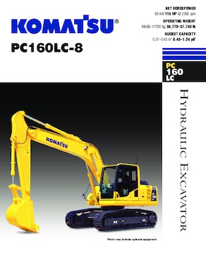 Escavatori cingolati Komatsu PC160LC-8