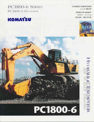 Escavatori cingolati Komatsu PC1800-6