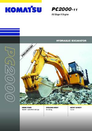 Escavatori cingolati Komatsu PC2000-11