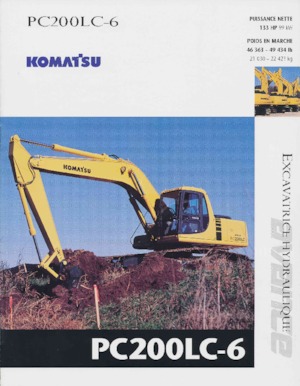 Escavatori cingolati Komatsu PC200-6