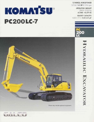 Escavatori cingolati Komatsu PC200LC-7
