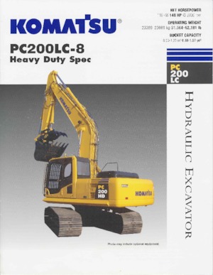 Escavatori cingolati Komatsu PC200-8