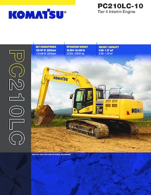 Escavatori cingolati Komatsu PC210LC-10