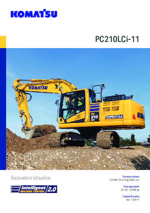 Escavatori cingolati Komatsu PC210LCi-11E0