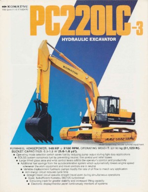 Escavatori cingolati Komatsu PC220LC-3