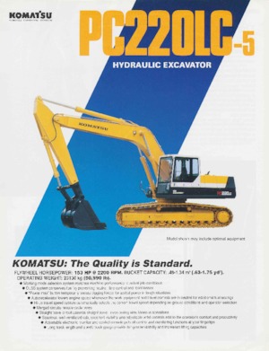 Escavatori cingolati Komatsu PC220-5