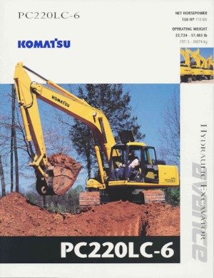 Escavatori cingolati Komatsu PC220LC-6