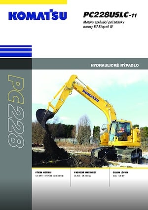 Escavatori cingolati Komatsu PC228USLC-11E0