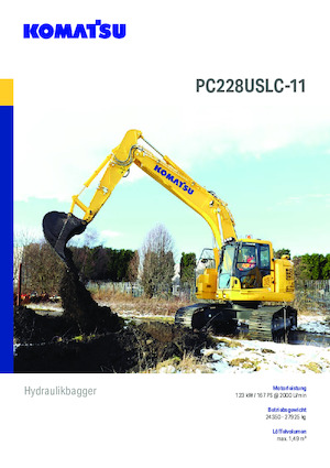 Escavatori cingolati Komatsu PC228USLC-11E0