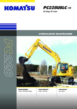 Escavatori cingolati Komatsu PC228USLC-11E0