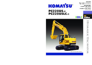 Escavatori cingolati Komatsu PC228USLC-8