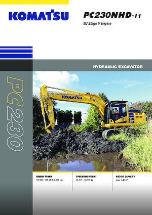 Escavatori cingolati Komatsu PC230NHD-11E0